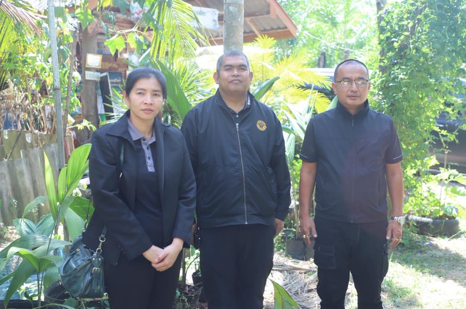 title - เลขาฯ ส.ป.ก. พร้อมคณะ ร่วมลงพื้นที่ติดตามคณะ รมช.กษ. ตรวจราชการ ณ ตำบลอ่าวลึก